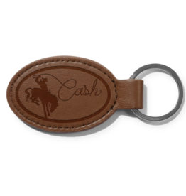 CASH ONLY Rodeo Key Chain - Tan