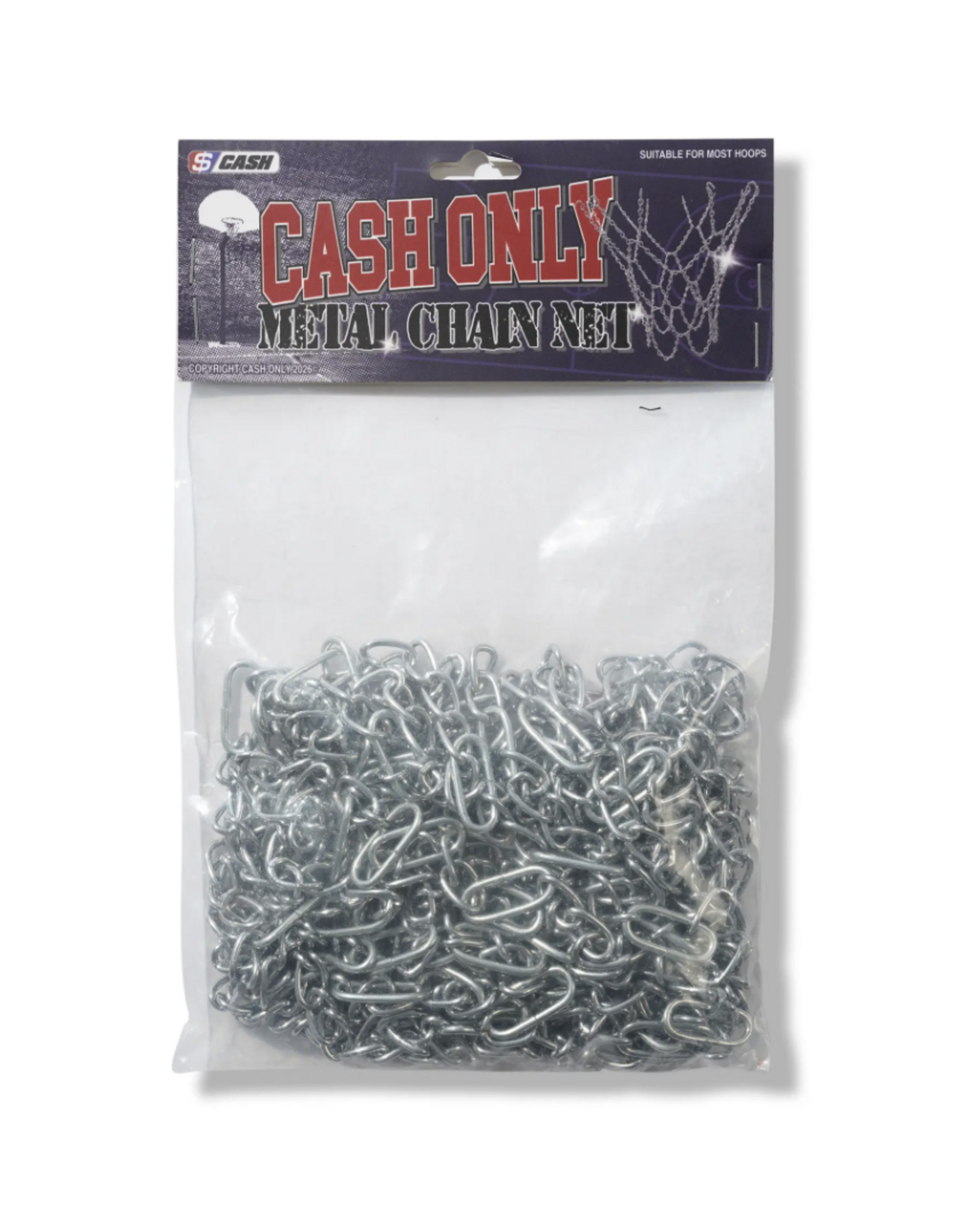 CASH ONLY Basketball Chain Net - Iron