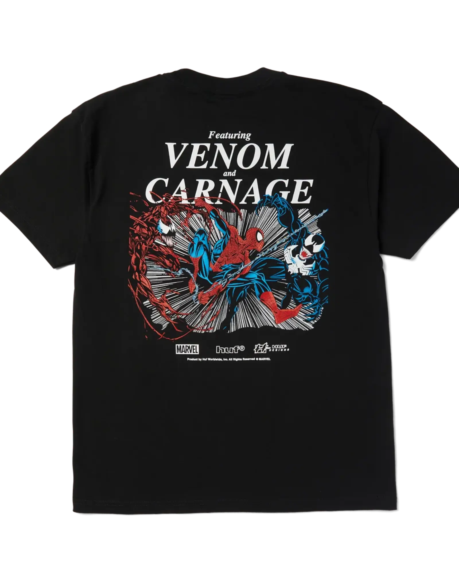 HUF Maximum Carnage S/S Tee - Black