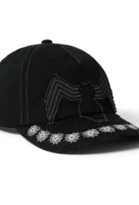 HUF Venom Snapback Hat - Washed Black