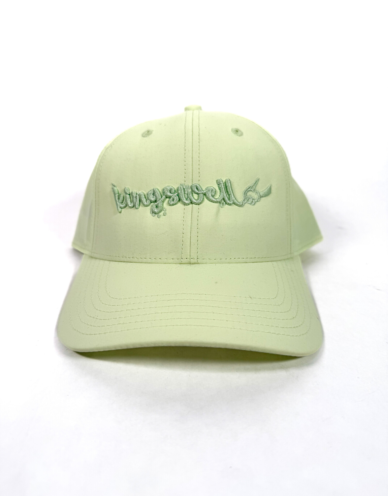 KINGSWELL Mouse Paintbrush Nylon 6 Panel Hat - Tonal Light Lime