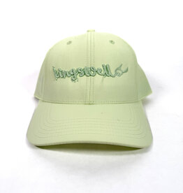 KINGSWELL Mouse Paintbrush Nylon 6 Panel Hat - Tonal Light Lime