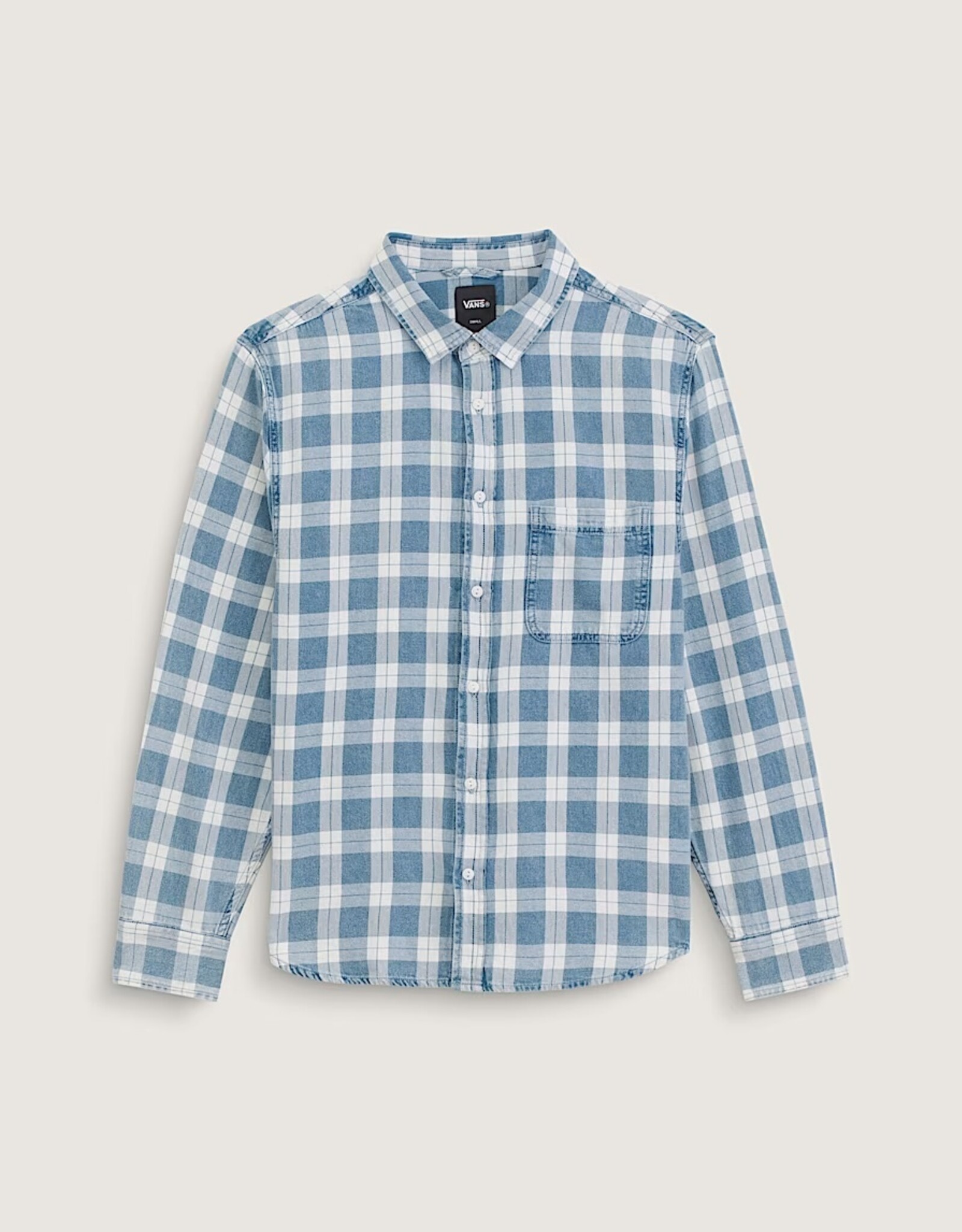 VANS Lawson L/S Shirt - Bleach Indigo