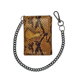 LOOSEY Skate Skin Chain Gang Wallet - Brown