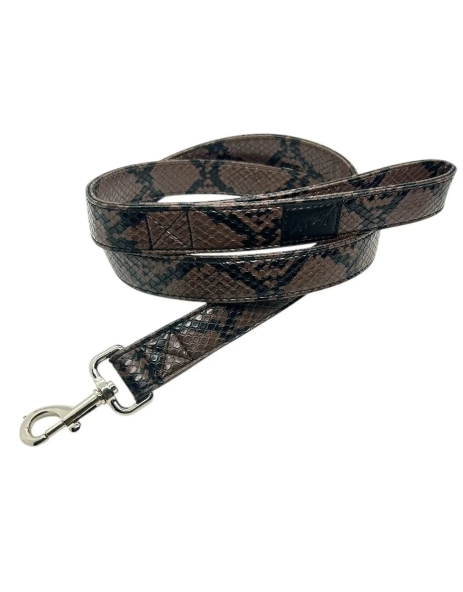 LOOSEY Furry Friend Leash - Brown Snake