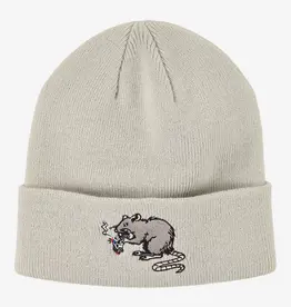 REAL SKATEBOARDS Street Cleaner Cuff Beanie - Silver
