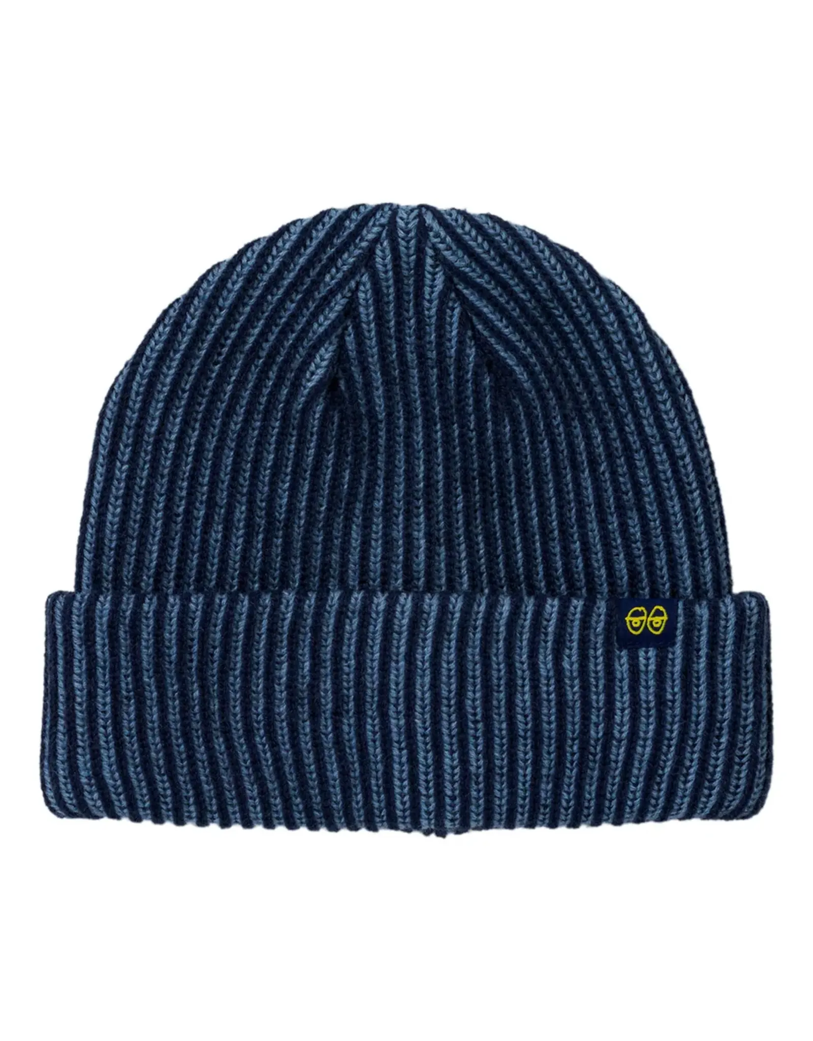 KROOKED Eyes Cuff Beanie - Navy