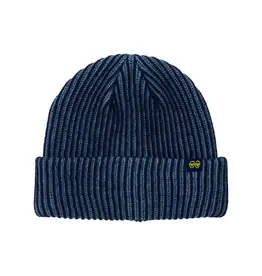 KROOKED Eyes Cuff Beanie - Navy