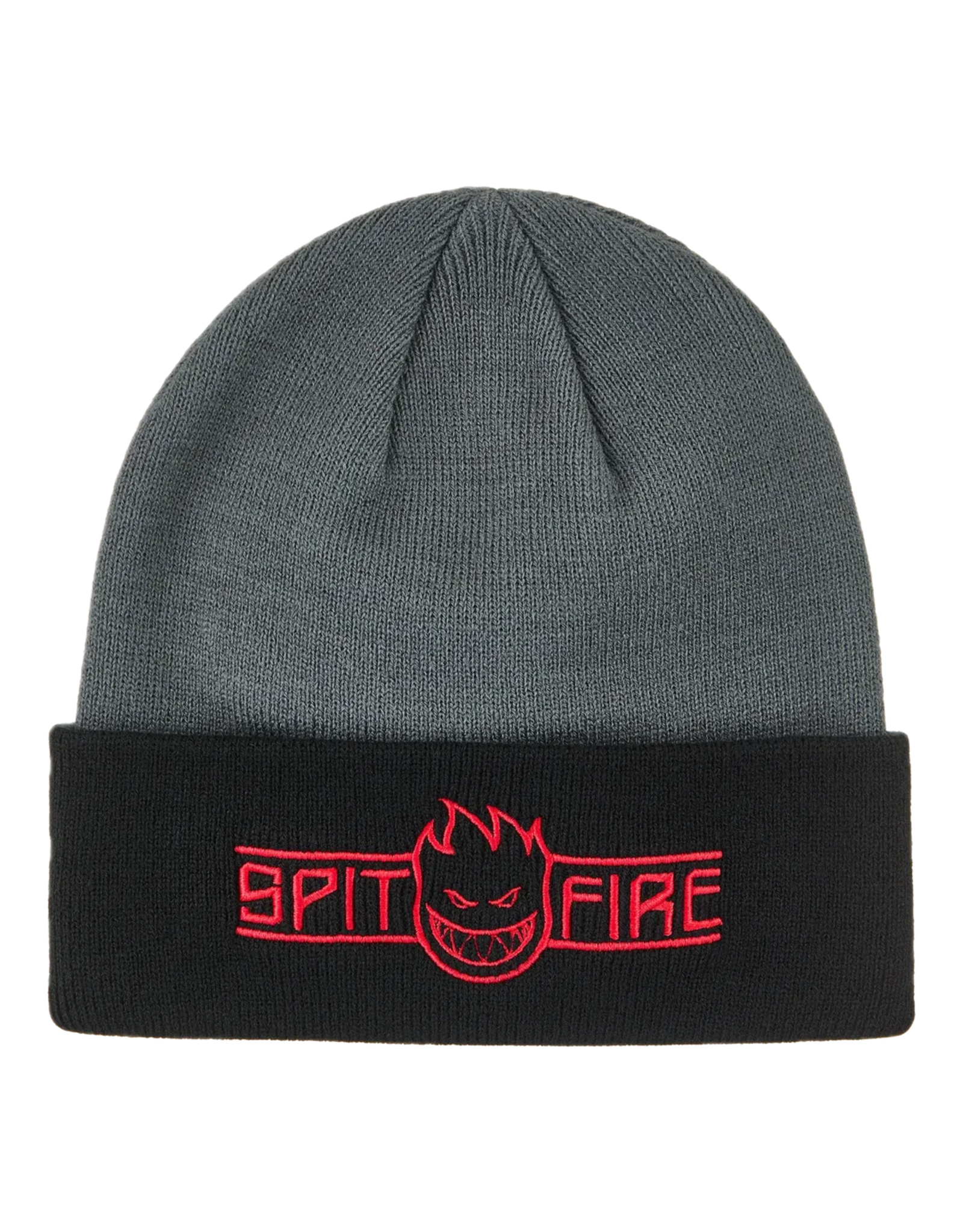 SPITFIRE LTB Arch Bighead Script Beanie - Charcoal / Black