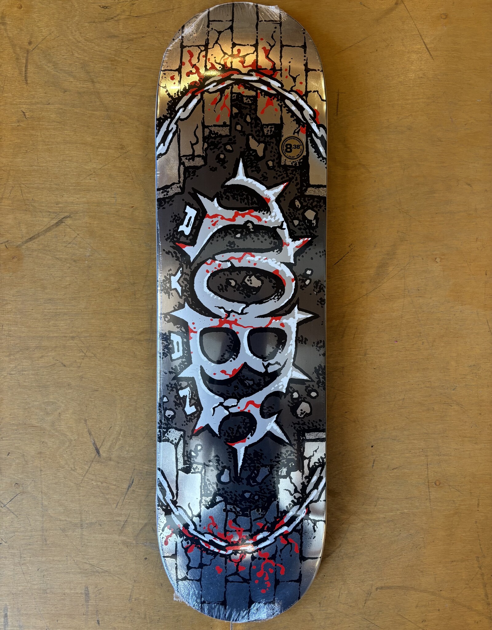 REAL SKATEBOARDS Toby Oval Pro Deck - 8.38