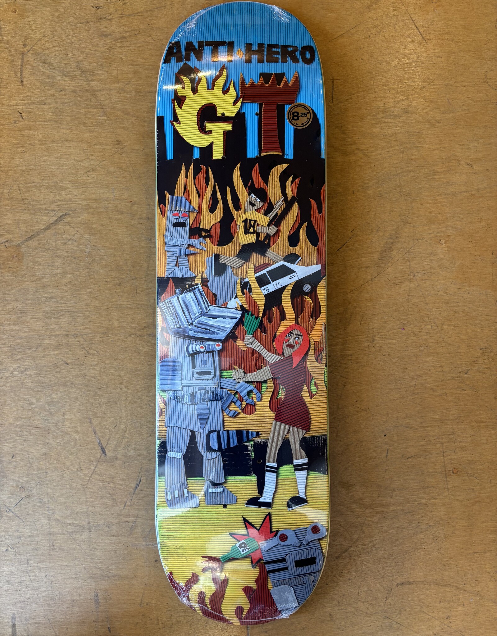 ANTI HERO Taylor Kenji Goto Pro Deck - 8.25