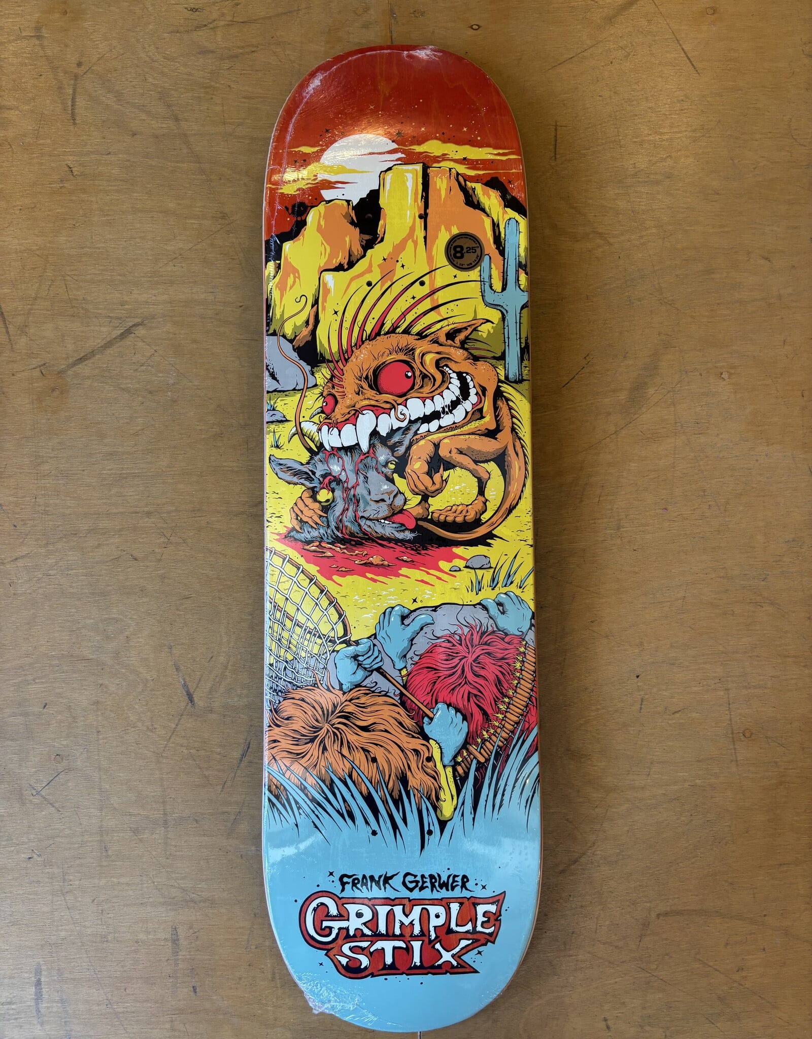 ANTI HERO Grimple Stix Gerwer Gryptids Pro Deck - 8.25