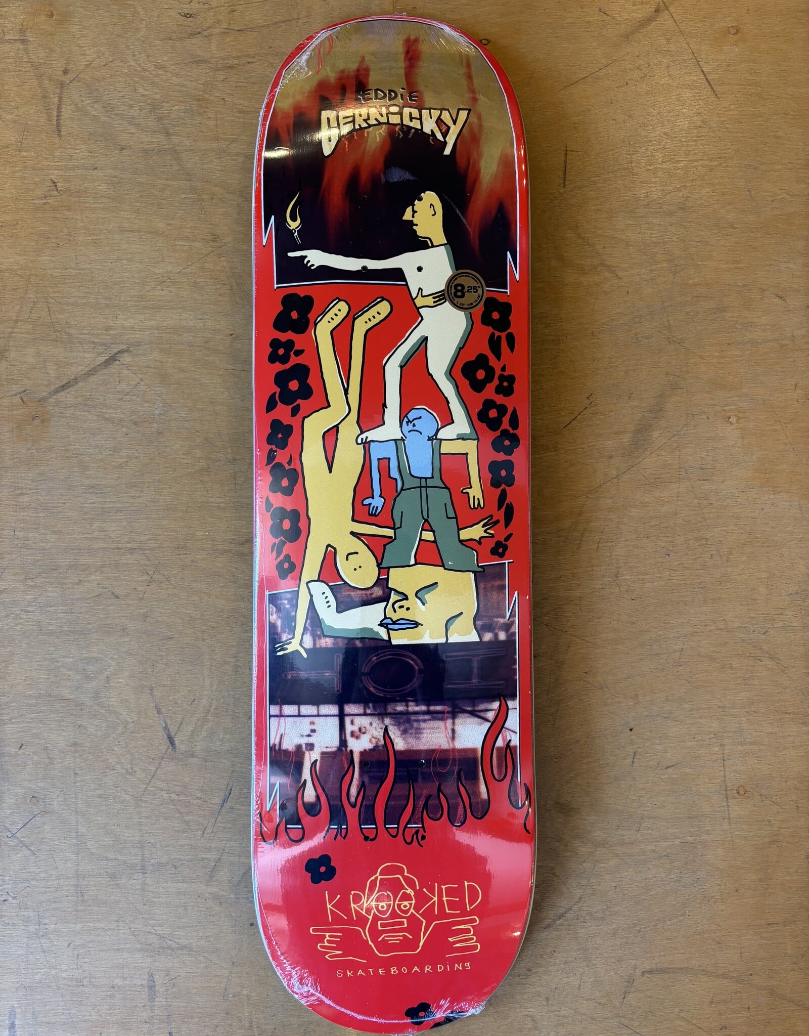 KROOKED Cernicky Hot Pro Deck - 8.25