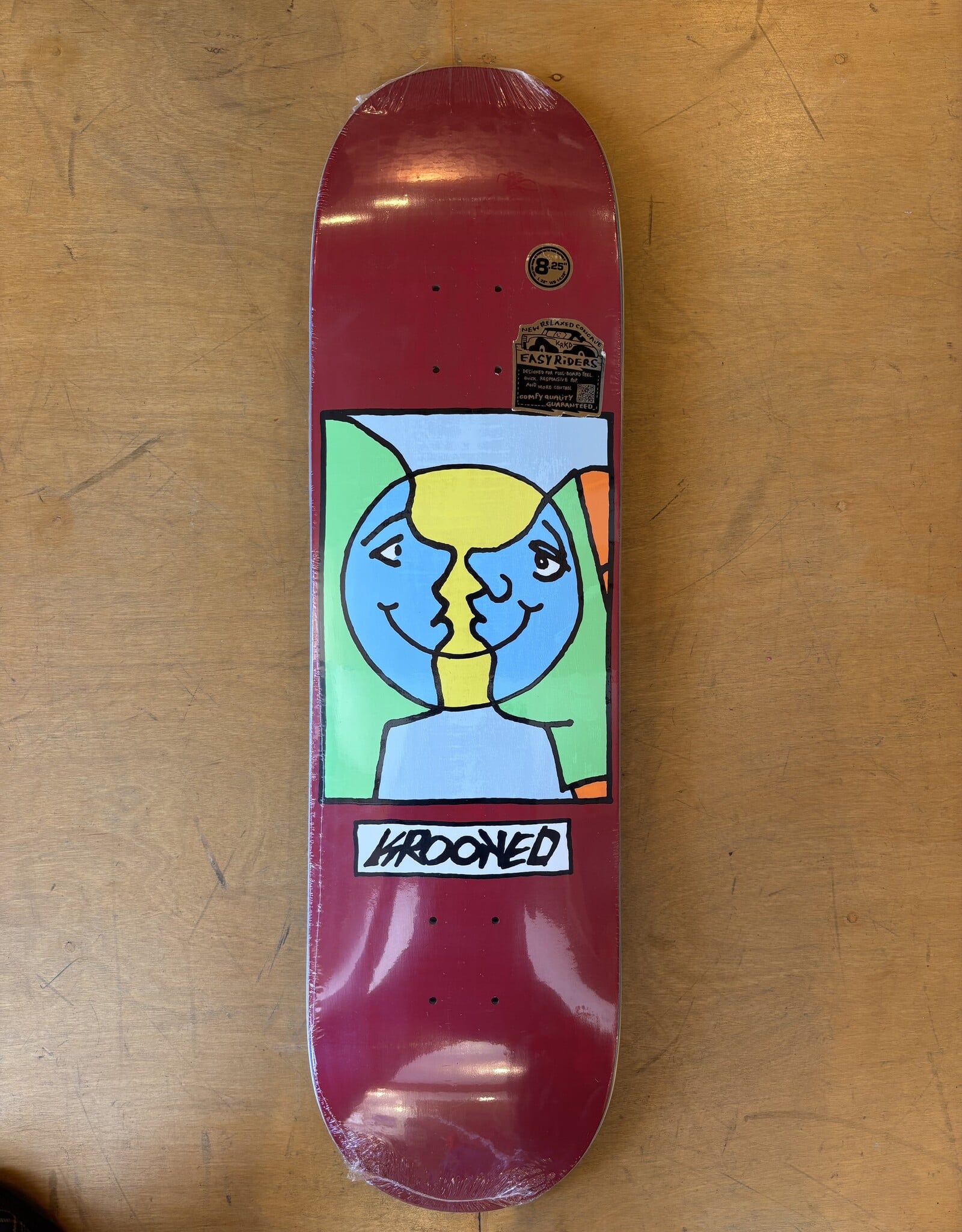 KROOKED Moonsmile Easyrider Team Deck - 8.25