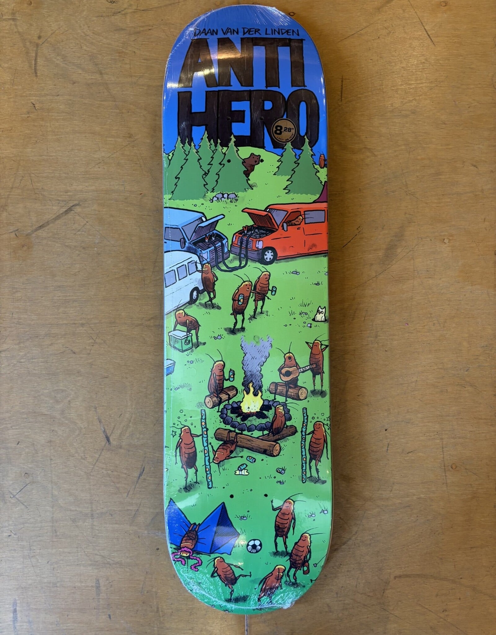 ANTI HERO DBX Daan Roached Out II Pro Deck - 8.28