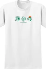 REAL SKATEBOARDS How Are You S/S Tee - White