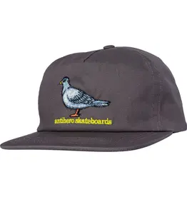 ANTI HERO Lil Pigeon Snapback Hat - Grey / Yellow