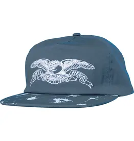 ANTI HERO Damn You Eagle Snapback Hat - Blue
