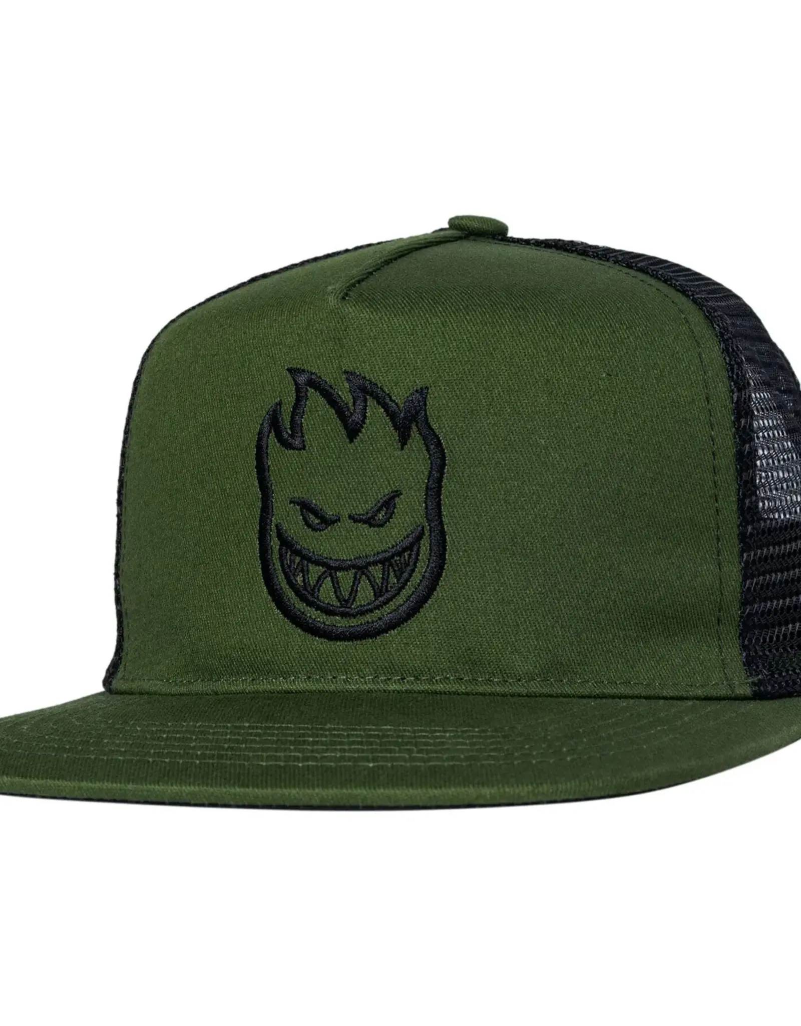 SPITFIRE Bighead Snapback Hat - Olive Twill