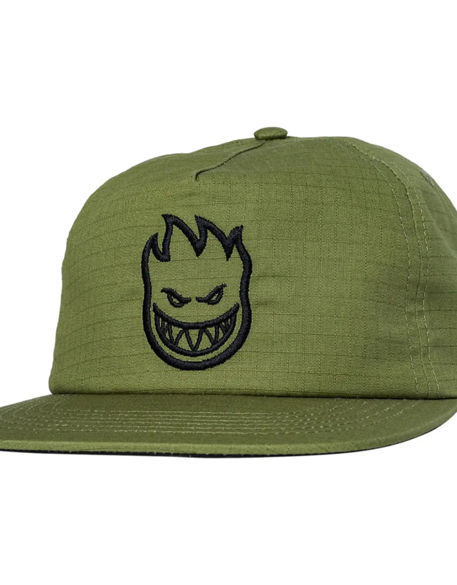 SPITFIRE Bighead Ripstop Snapback Hat - Olive