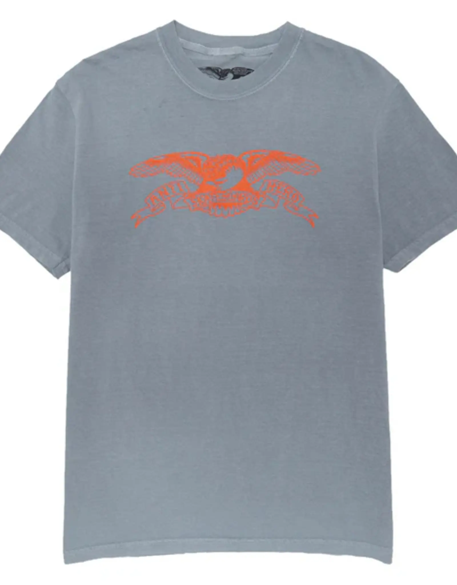 ANTI HERO Basic eagle Premium Tee - Granite/Orange