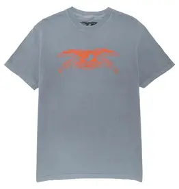 ANTI HERO Basic eagle Premium Tee - Granite/Orange