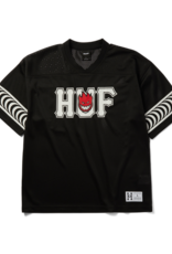 HUF x Spitfire End Zone Jersey - Black