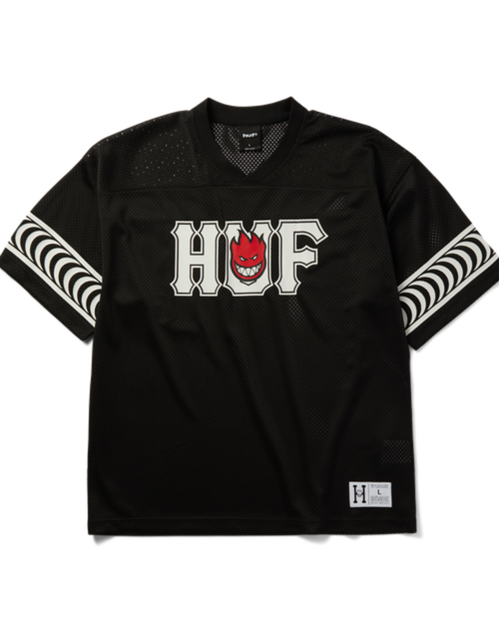 HUF x Spitfire End Zone Jersey - Black
