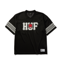 HUF x Spitfire End Zone Jersey - Black