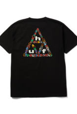 HUF x Spitfire Sticker TT S/S Tee - Black