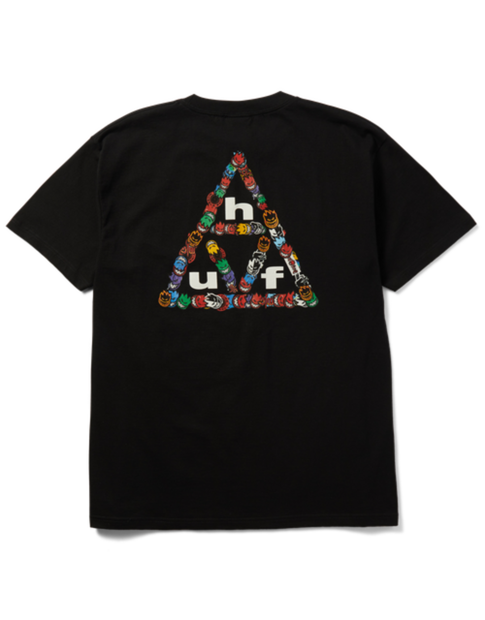 HUF x Spitfire Sticker TT S/S Tee - Black