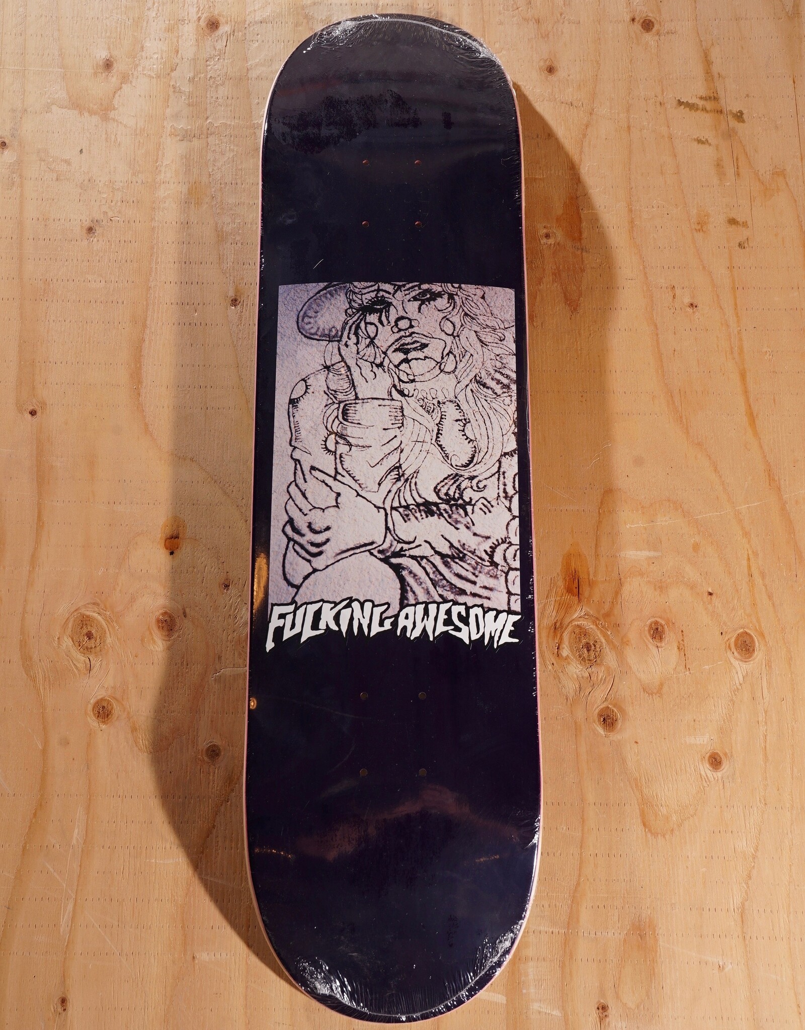 FUCKING AWESOME Mural Louie Lopez Twin Pro Model Deck - 8.38