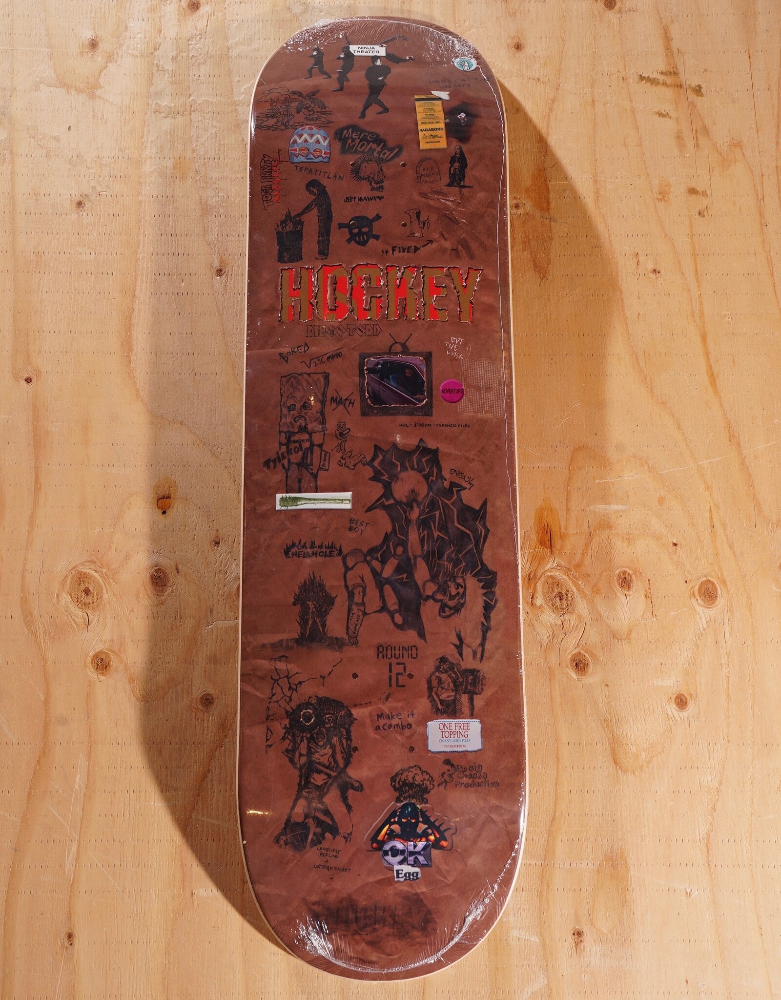 HOCKEY Paper Cover Diego Todd Pro Model Deck - 8.5