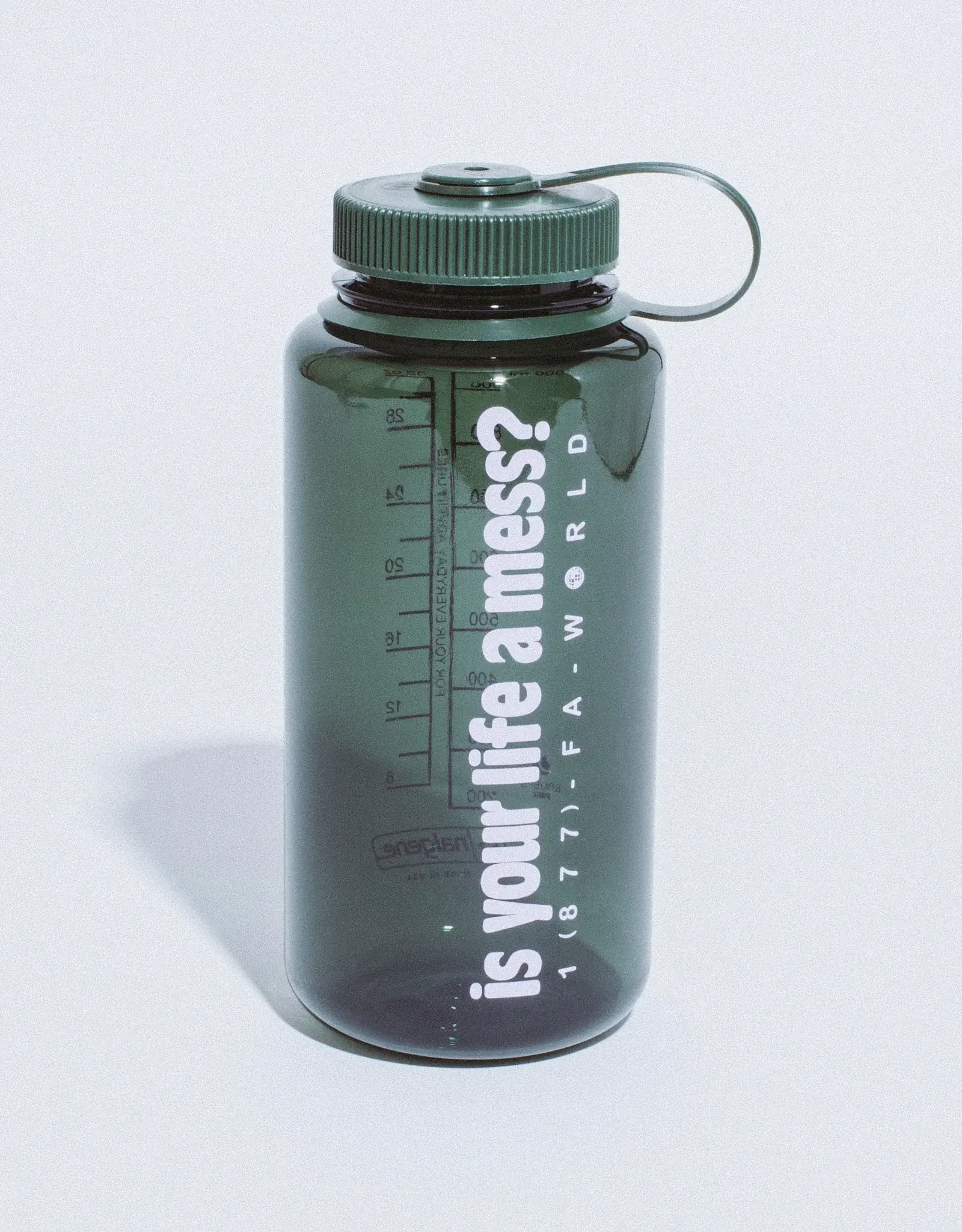 FUCKING AWESOME Is Your Life A Mess? Nalgene - Jade