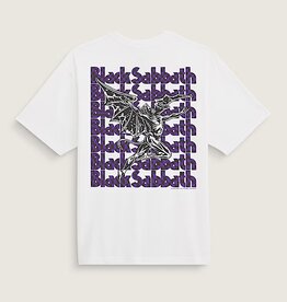 VANS Black Sabbath Henry Logo S/S Tee - White
