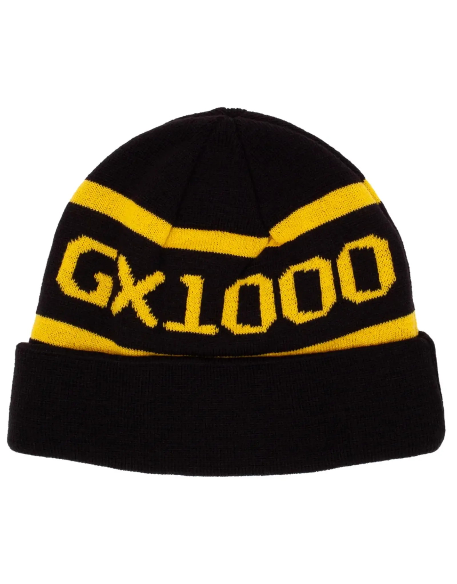 GX1000 OG Logo Beanie - Black/Yellow