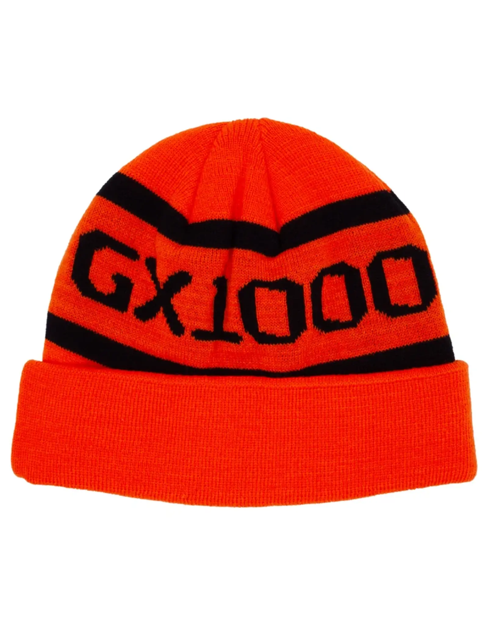 GX1000 OG Logo Beanie - Orange/Black
