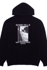 GX1000 Bomb Hills Not Countries Hoodie - Black/Grey