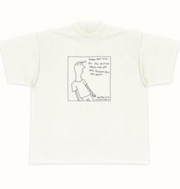LESS THAN LOCAL Positive Mind Attitude Tee - White