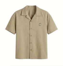 LESS THAN LOCAL Lurker S/S Button Down - Tan