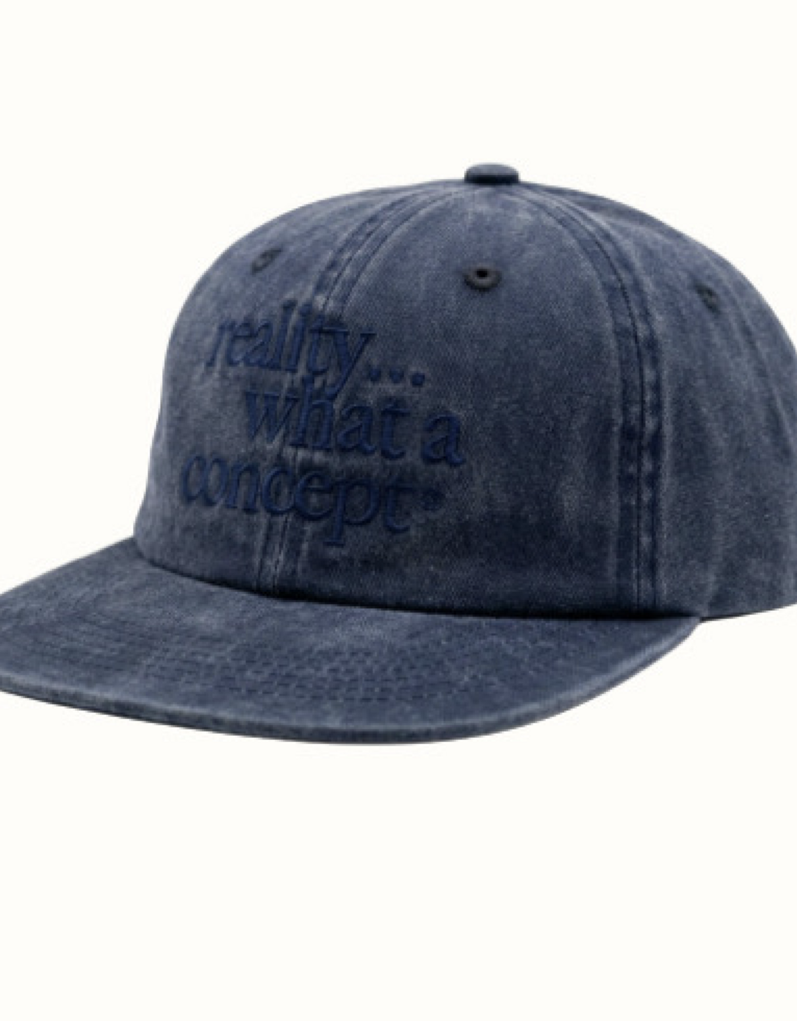 LESS THAN LOCAL Concept of Reality Strapback Hat - Washed Blue