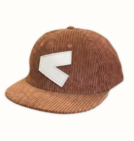 LESS THAN LOCAL Less Than Cord Strapback Hat - Peach