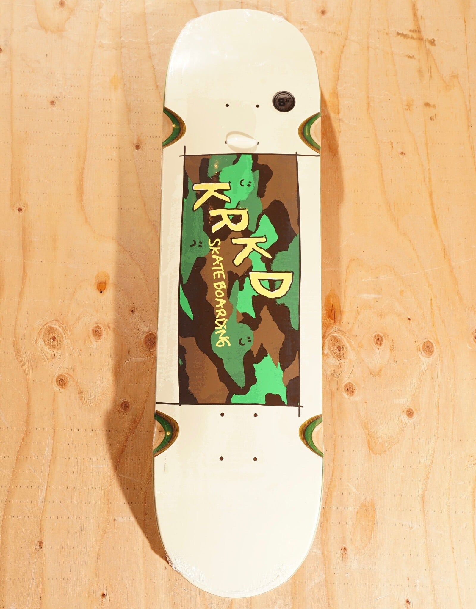 KROOKED Kamo Team Deck White - 8.5