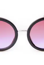 Squares Matte Black - Purple Fade Lens