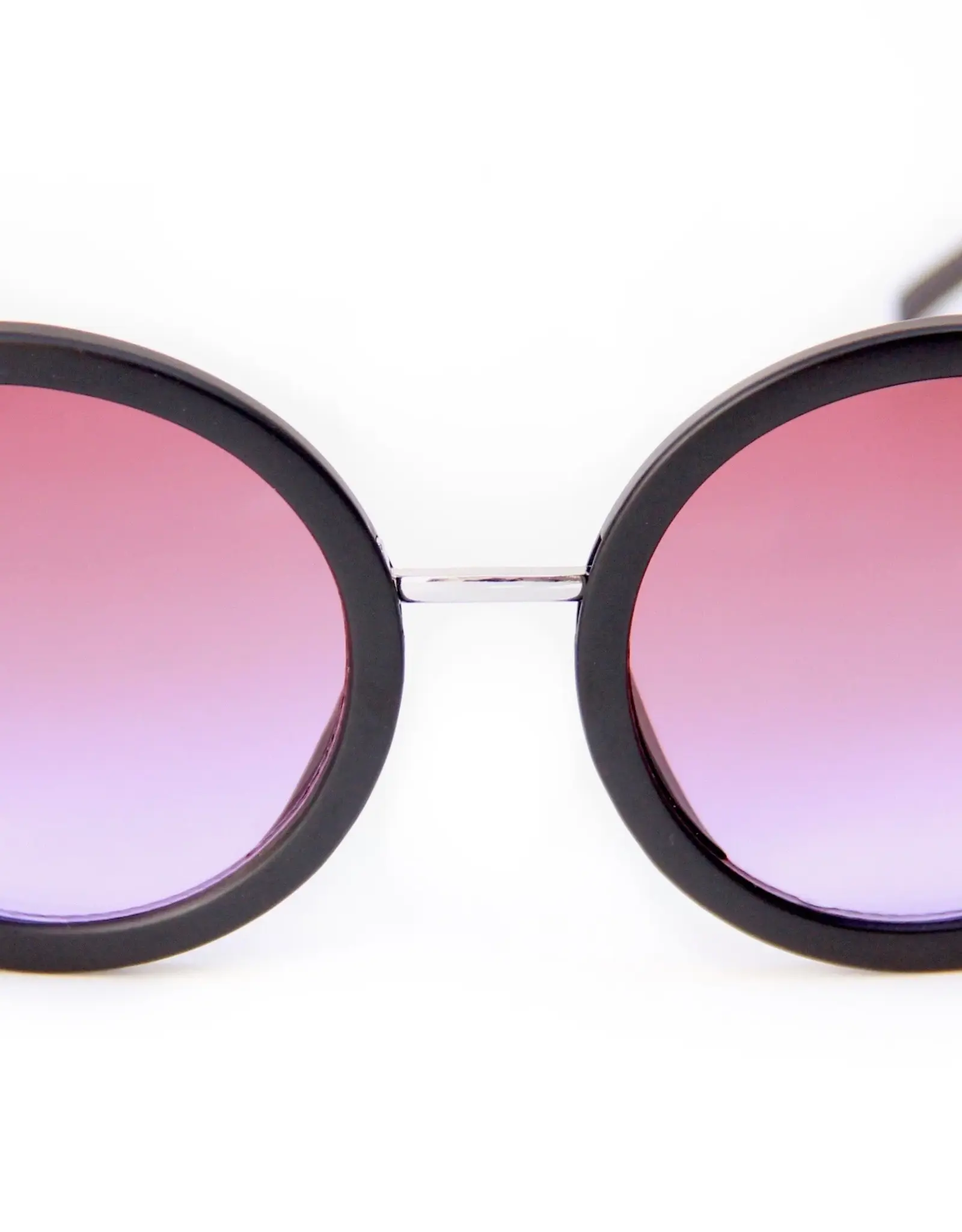 Squares Matte Black - Purple Fade Lens