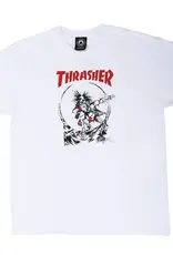 THRASHER Outlaw 2-Tone Tee - White