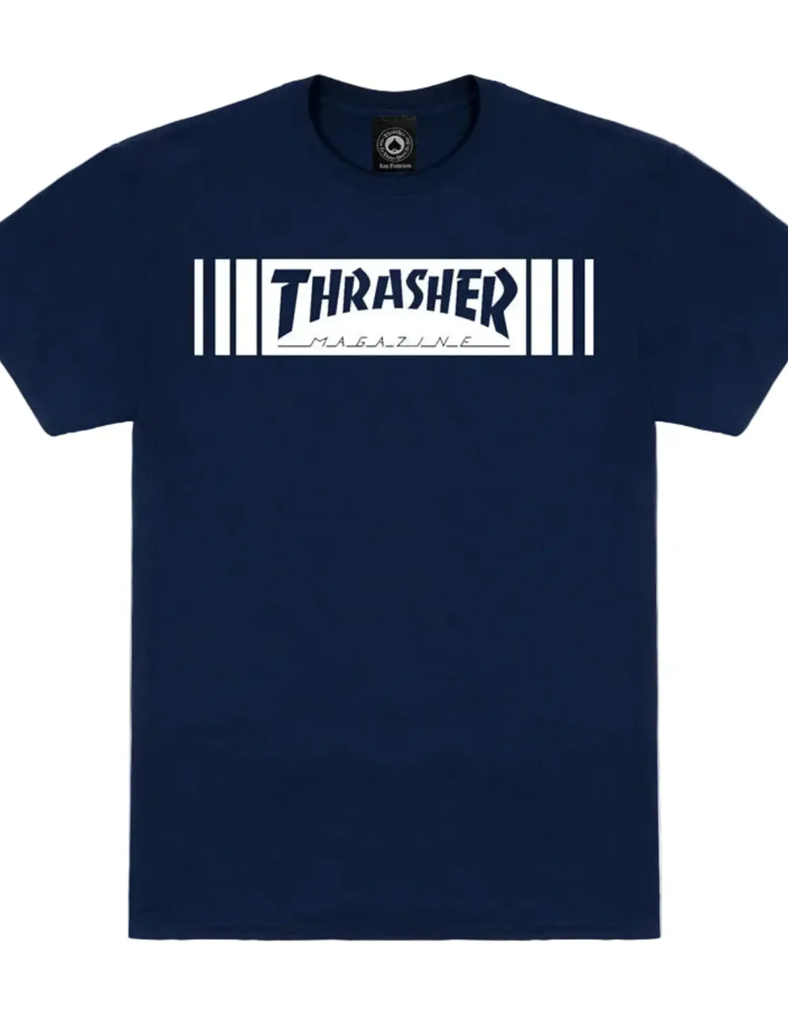 THRASHER Bar Tee - Navy