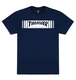 THRASHER Bar Tee - Navy
