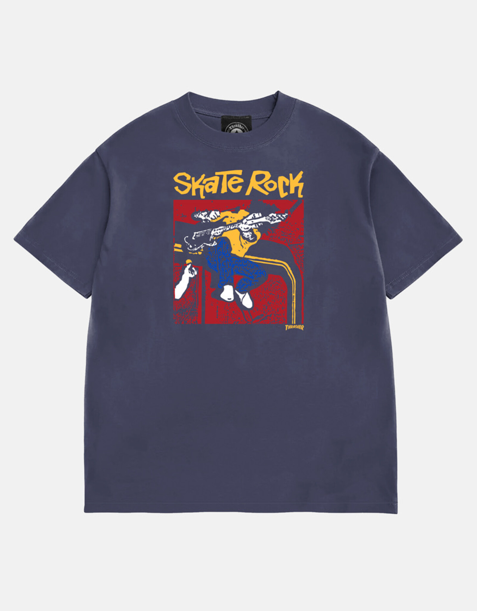 THRASHER Skate Rock Vol.II Vintage Tee - Navy