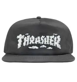 THRASHER Clouds By Spanky Hat - Charcoal